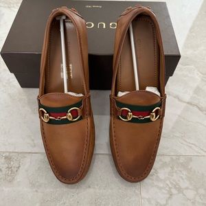 Gucci Salamanca Tamponato Moccasin